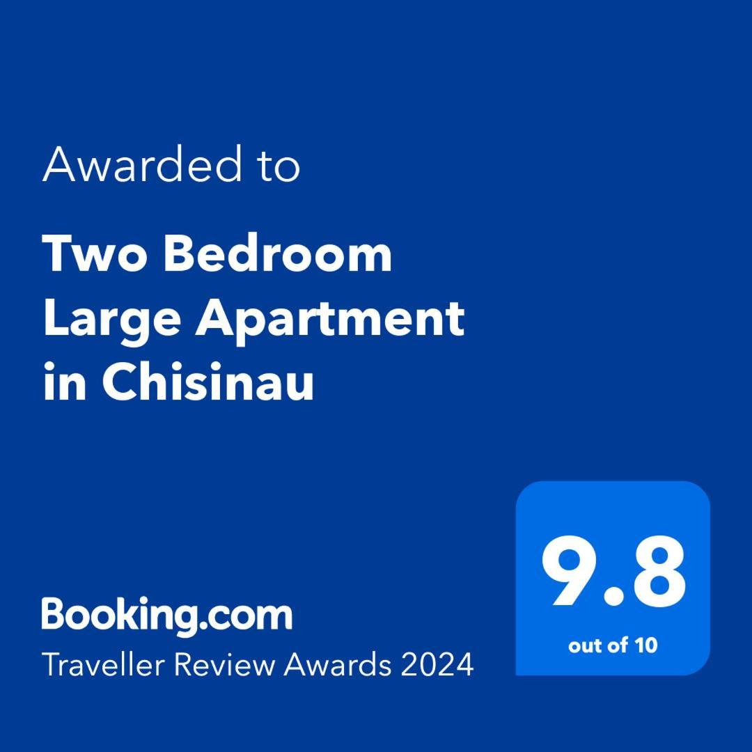 Two Bedroom Large Apartment In Chisinau Luaran gambar