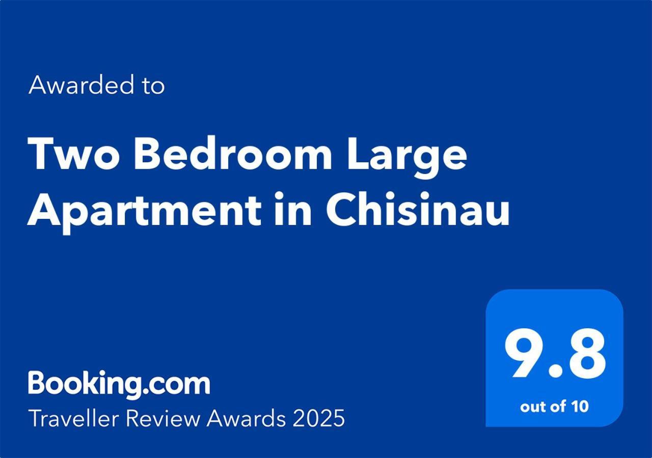 Two Bedroom Large Apartment In Chisinau Luaran gambar